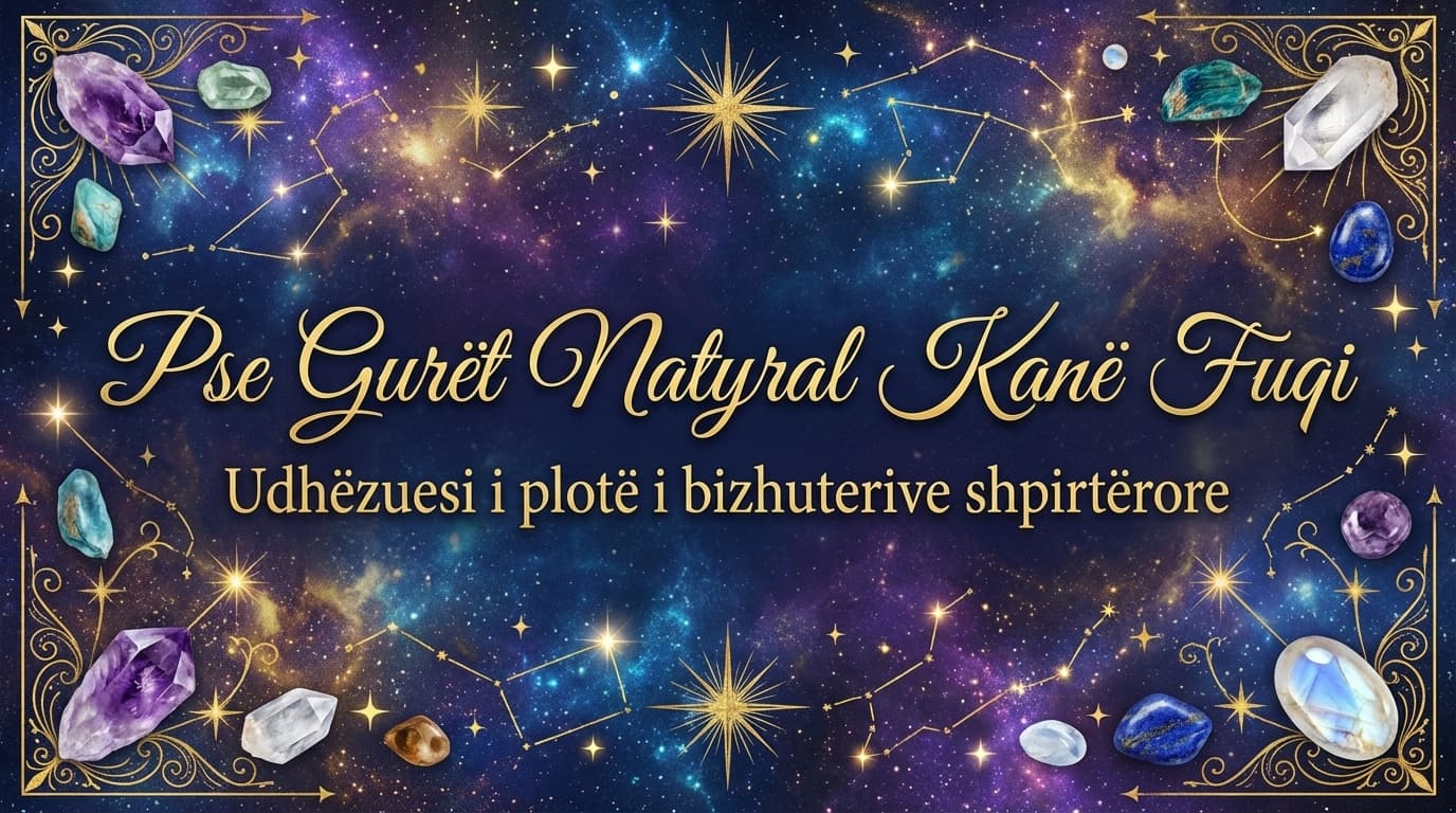 Bizhuteri Shpirtërore: Pse Gurët Natyral Kanë Fuqi dhe Si t'i Zgjedhësh